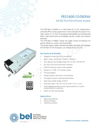 PES1600-12-080NA Datasheet Copertura