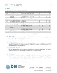 PES1600-12-080ND Datasheet Pagina 3