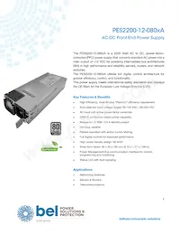 PES2200-12-080NA Datasheet Cover