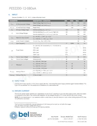 PES2200-12-080NA Datasheet Pagina 3