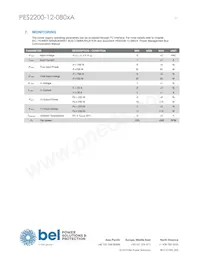 PES2200-12-080NA Datasheet Page 11