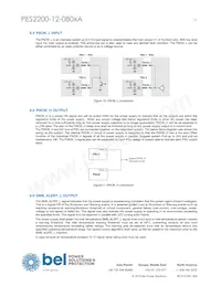 PES2200-12-080NA Datasheet Pagina 13