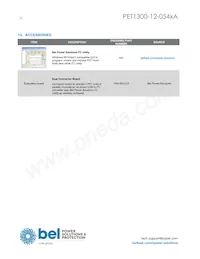 PET1300-12-054NAE Datasheet Page 18