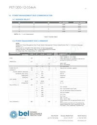 PET1300-12-054NAE Datasheet Page 19