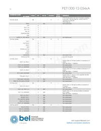 PET1300-12-054NAE Datasheet Page 20