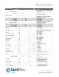 PET1300-12-054NAE Datasheet Page 22