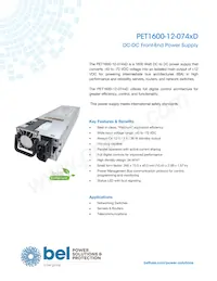 PET1600-12-074RD Datasheet Cover