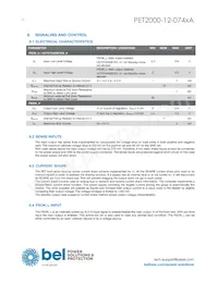 PET2000-12-074RA Datasheet Page 12