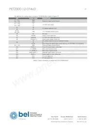 PET2000-12-074RD Datasheet Page 23