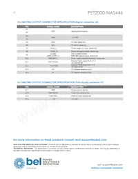 PET2000-NAS446 Datenblatt Seite 22