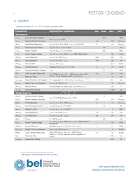 PET750-12-050ND Datasheet Pagina 4