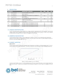 PET750-12-050RA Datasheet Page 5