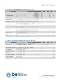 PFC250-1024FG Datasheet Page 4