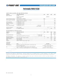PFC250-4000F Datasheet Pagina 3