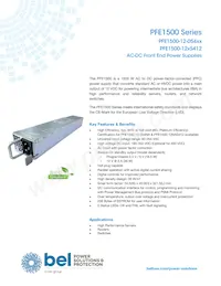 PFE1500-12-054NAC Datasheet Cover