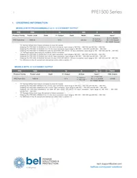 PFE1500-12-054NAC Datasheet Page 2