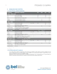 PFE3600-12-069RA Datasheet Pagina 12