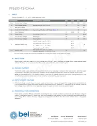 PFE600-12-054RA Datasheet Page 3