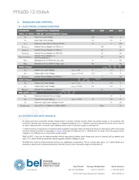 PFE600-12-054RA Datasheet Pagina 11