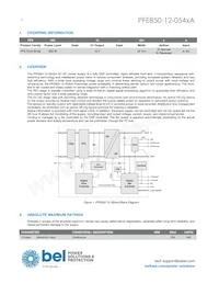 PFE850-12-054RA Datasheet Page 2