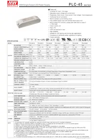 PLC-45-12 Datasheet Cover
