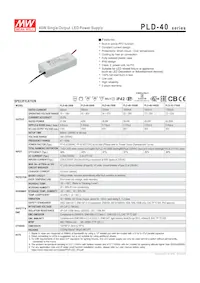 PLD-40-1750B Datasheet Cover