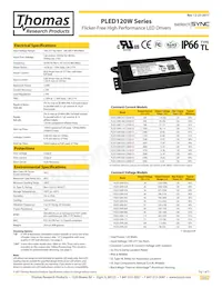 PLED120W-343-C0350 Datasheet Cover