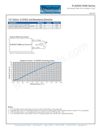 PLEDDC150W-214-C0700 데이터 시트 페이지 3