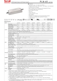 PLN-45-48 Datasheet Cover