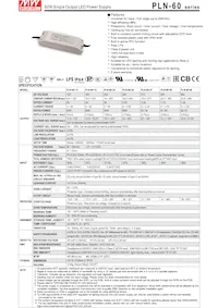 PLN-60-24 Datasheet Cover