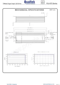 PLV-075S012 Datasheet Page 2