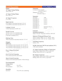 PSA120-240 Datasheet Page 2