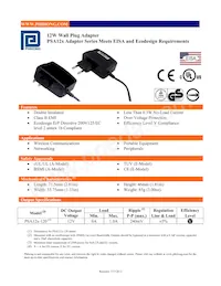 PSA12A-120 데이터 시트 표지