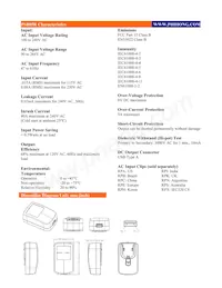 PSB05R-050Q(A)-RPA Datasheet Pagina 2