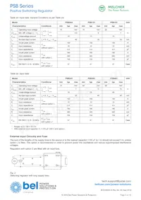 PSB483A-7IR Datasheet Page 5