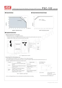 PSC-100B-C Datasheet Page 3