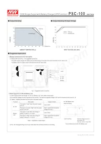 PSC-100B-C Datasheet Pagina 3