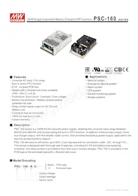 PSC-160A Datasheet Cover