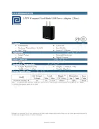 PSM03C-050Q-3 데이터 시트 표지