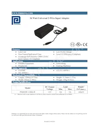 PSM36W-120L6 Datenblatt Cover