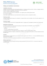 PSR242-9RG Datasheet Page 14