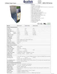 QDG-120-48 Datasheet Cover