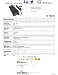 QFWB-65-12-US01 Datasheet Cover