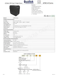QFWC-45-20-USCR Datasheet Cover