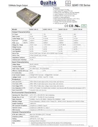 QGKF-150-48 데이터 시트 표지