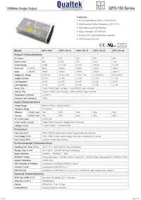 QPD-150-5 Datasheet Copertura