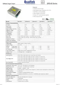 QPD-60-24 Datasheet Cover