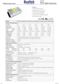 QPDF-100-24 데이터 시트 표지