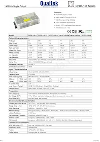 QPDF-150-5 Datasheet Cover
