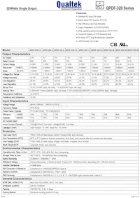 QPDF-320-12 Datasheet Copertura